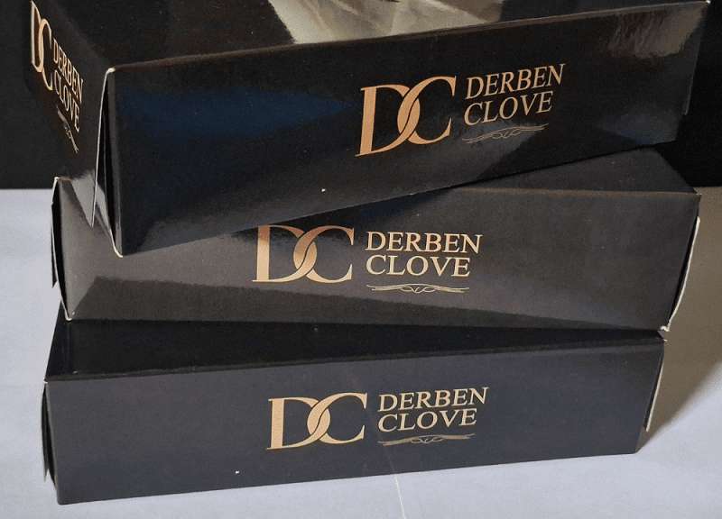 Derben Clove 2 Ply Hand Tissue Box of 100 Sheets - Set of 3