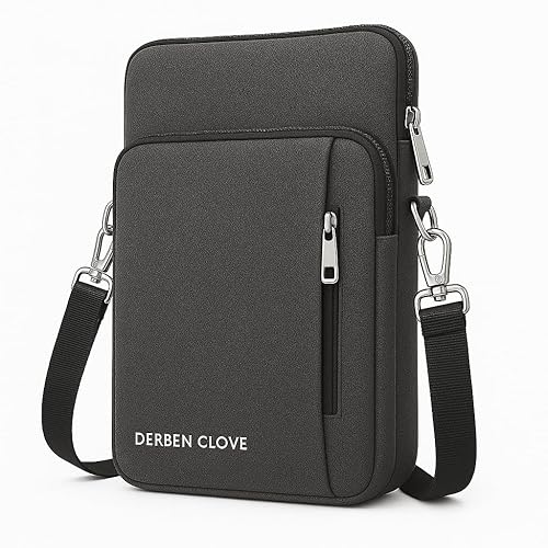 DC 15.6 Inch Sleeve Laptop Handbag with Shoulder Belt Black