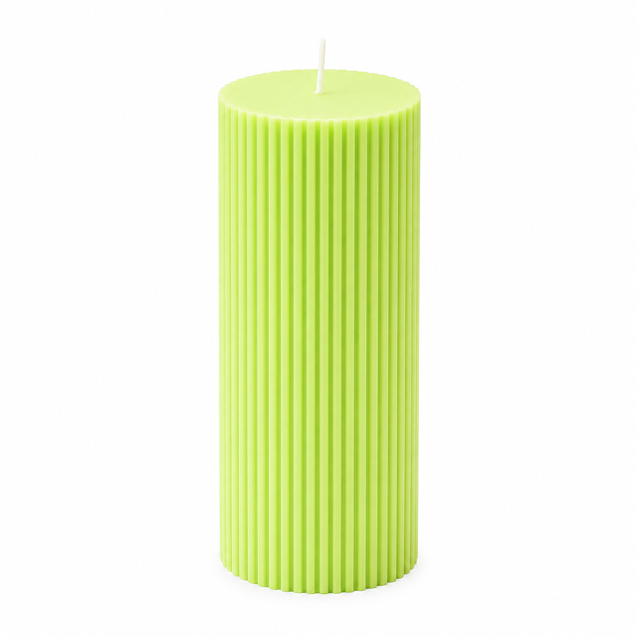 Luxury Spiral Pillar Scented Perfume Candle GREEN
