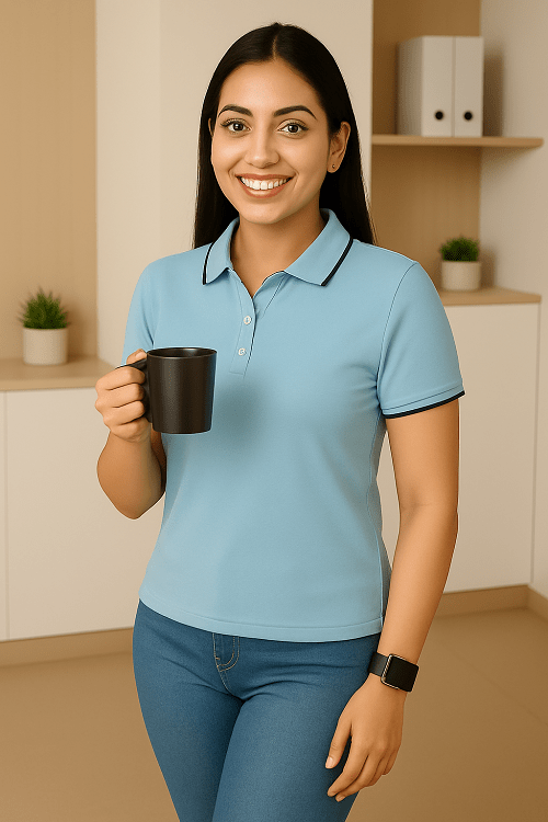 Formal T Shirt for Women | Polo T Shirt Formal for Office Work Wear