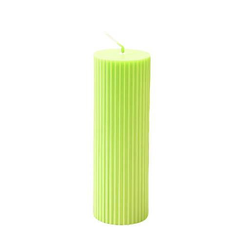 Luxury Spiral Pillar Scented Perfume Candle GREEN