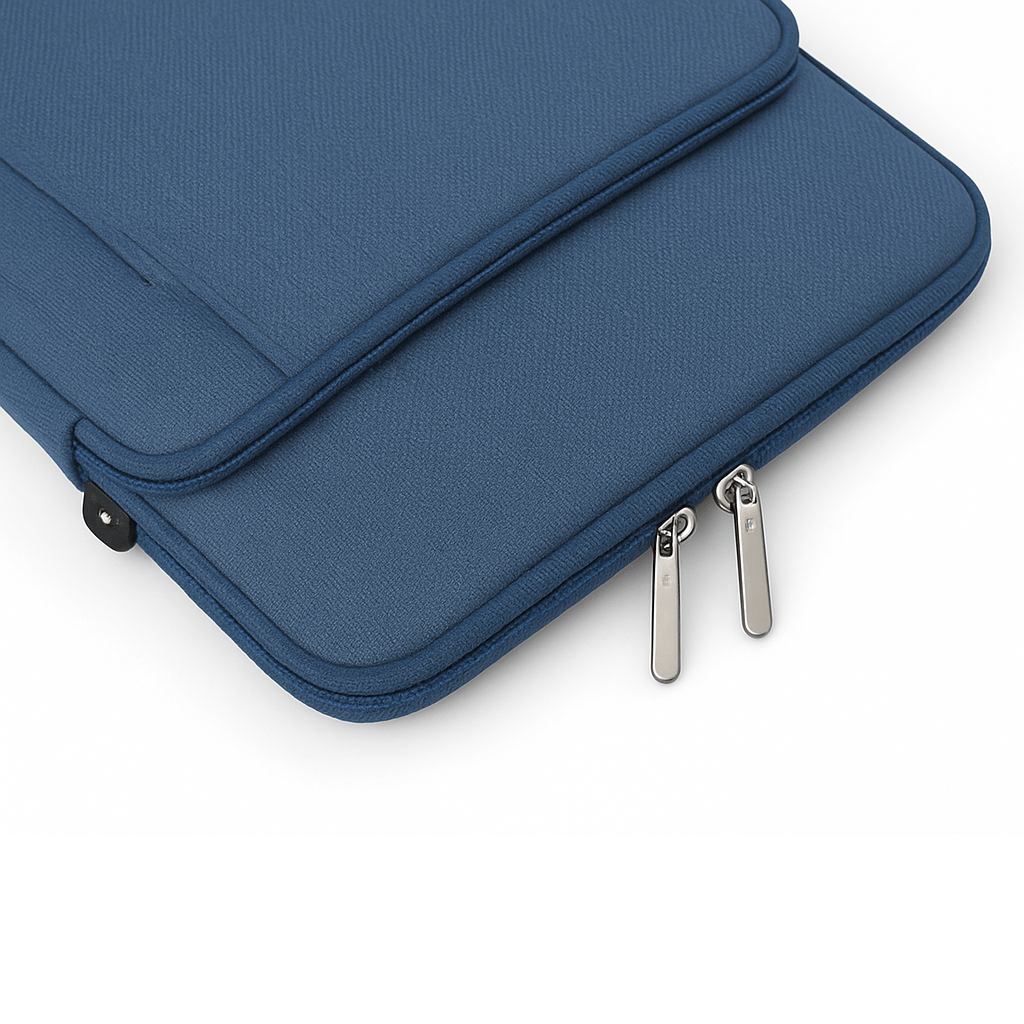 DC 15.6 Inch Sleeve Laptop Handbag with Shoulder Belt - Blue