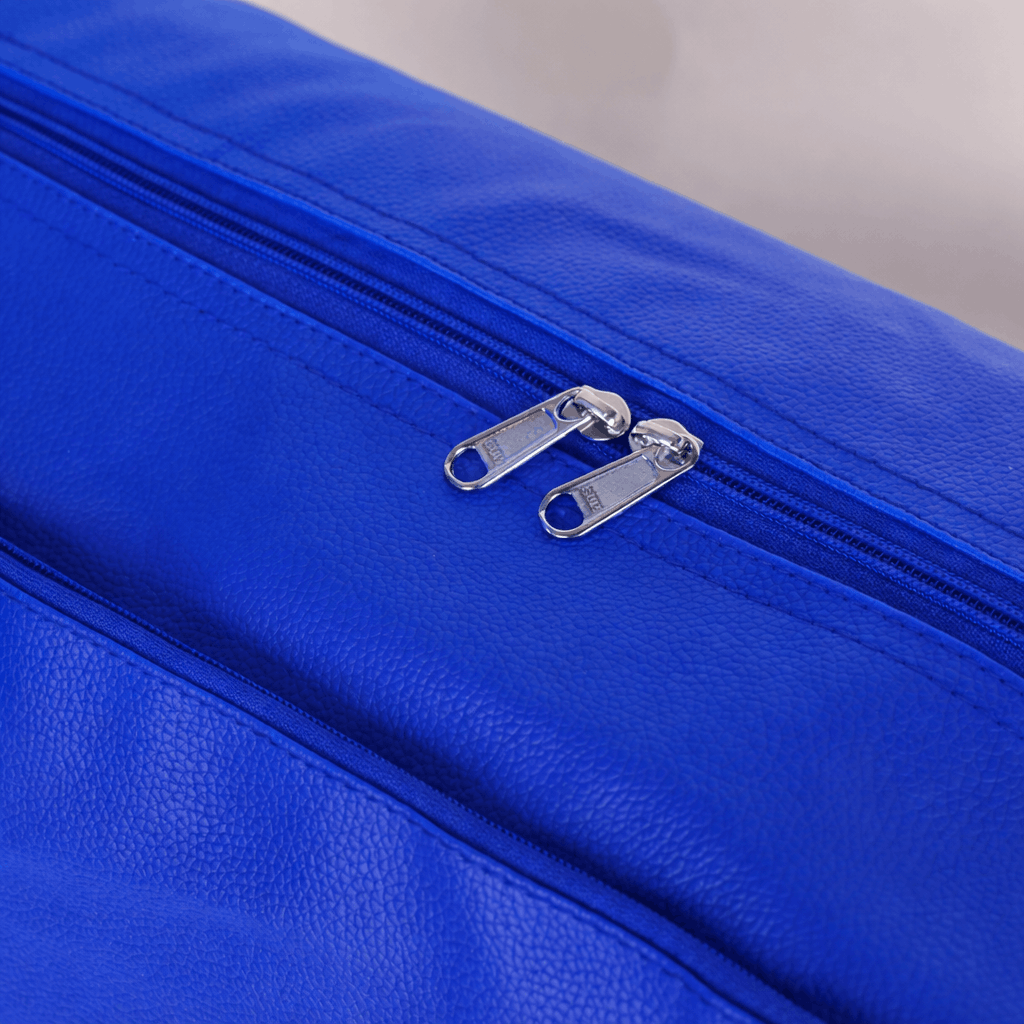 Sports Gym Duffel Bag for Men and Women Blue White