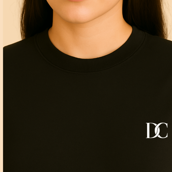 Black Cotton Oversized T Shirt Women | Baggy Tees for Gym and Casual