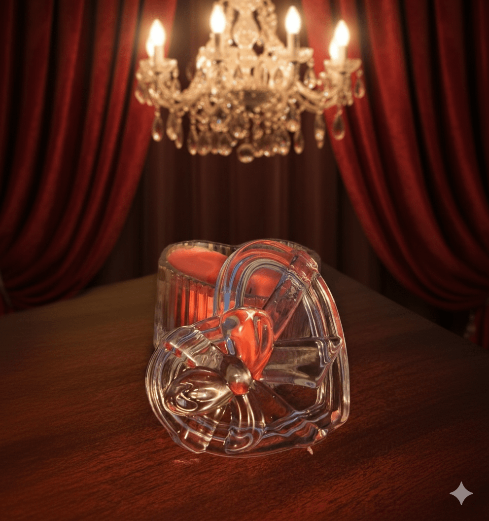 Heart Shaped Luxury Scented Fancy Candle Premium Gift Set