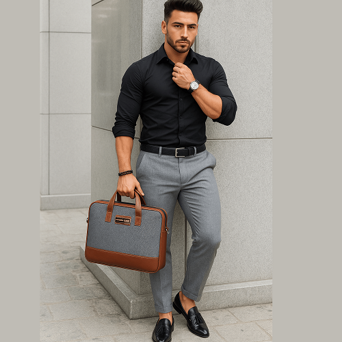 Premium MacBook Shoulder Messenger Sling Office Bag for Men and Women